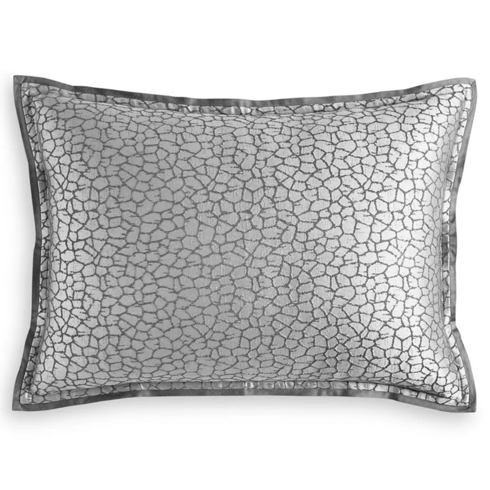 Hudson Park Colletion Crespare Sham, set 2 Charcoal,Standard